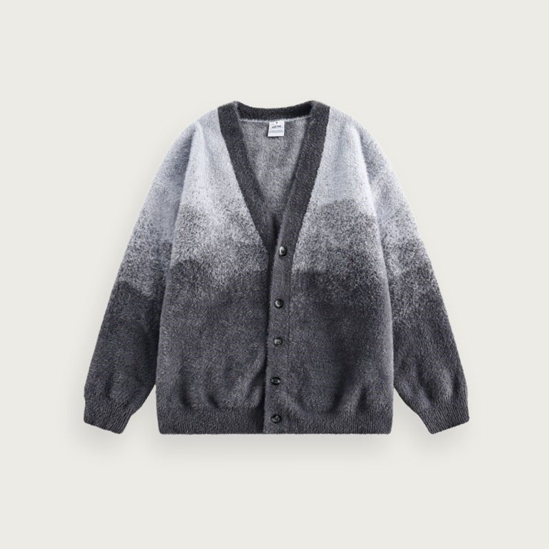 Stickad kofta – Klassisk knappmodell