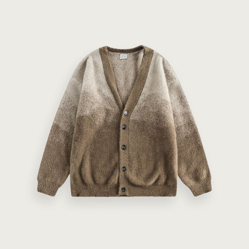 Stickad kofta – Klassisk knappmodell