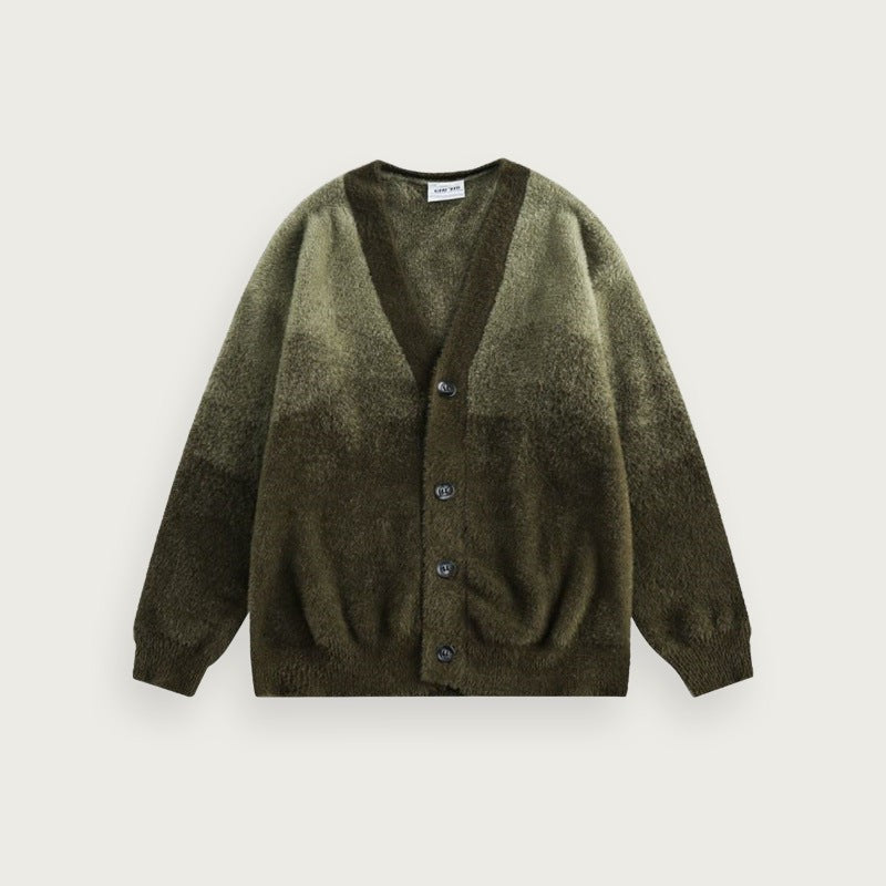 Stickad kofta – Klassisk knappmodell